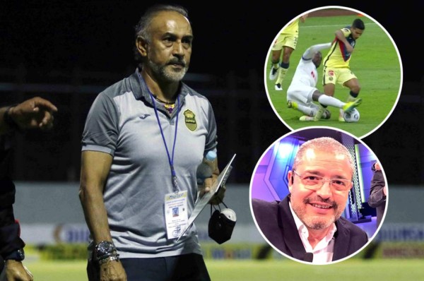 El 'Potro' Gutiérrez atizó contra periodista mexicano que tildó de 'cavernícola' al fútbol hondureño