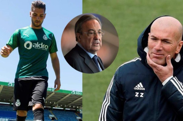 Luca Zidane apoya a su padre y abandona la concentración del Racing