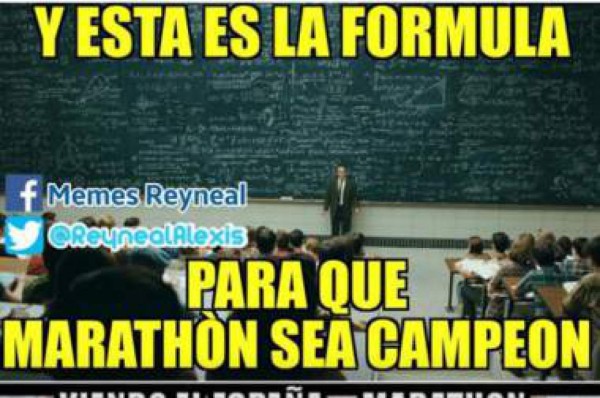IMPERDIBLES: Los divertidos memes que calientan el Marathón-Motagua en la Gran Final