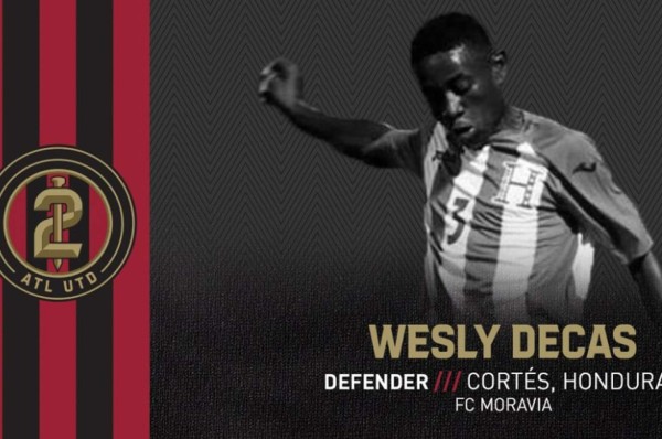 OFICIAL: Wesly Decas jugará en el Atlanta United 2 de Estados Unidos
