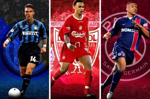 Así lucen los cracks de la actualidad con las camisas retro, Ansu Fati del Barcelona sorprende