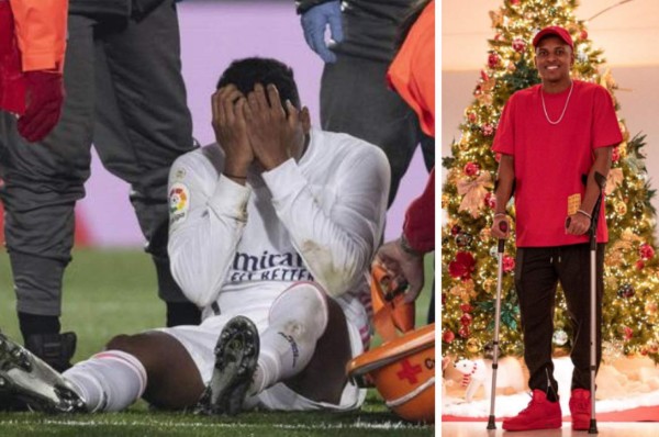 Rodrygo está roto: Real Madrid comunica el tiempo que estará de baja la estrella brasileña