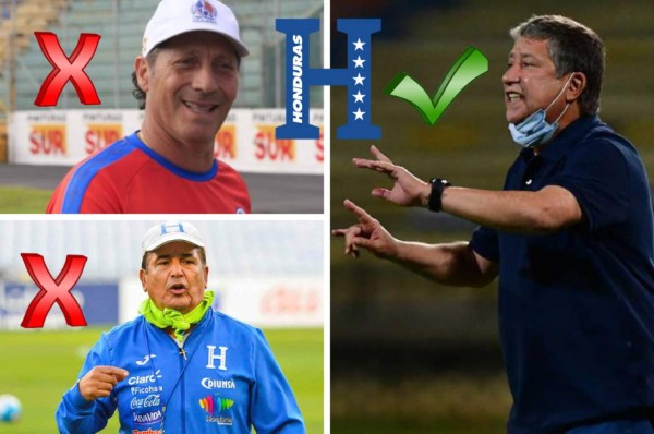 La razón por la que Fenafuth se decantó por el colombiano 'Bolillo” Gómez para la Selección de Honduras y no Troglio ni Pinto