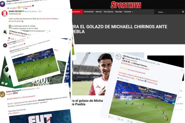 Así reaccionaron los medios mexicanos por el gol de Michaell Chirinos
