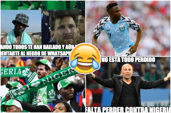 Los memes se disparan con Messi tras el triunfo de Nigeria sobre Islandia en Rusia 2018