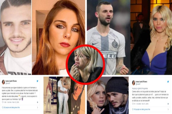 Piedrazos, infidelidades, enemistad: El mal momento que vive Icardi y Wanda Nara en Italia