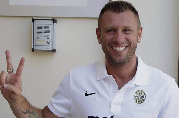 ¡El increíble destino del italiano Antonio Cassano a sus 36 años!