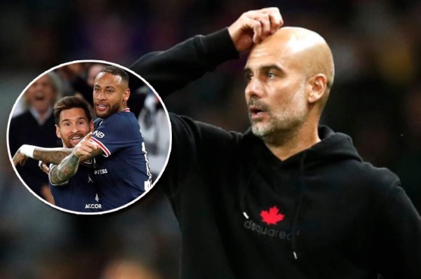 La imperdible frase de Guardiola tras el golazo que Messi le marcó al Manchester City en el triunfo del PSG