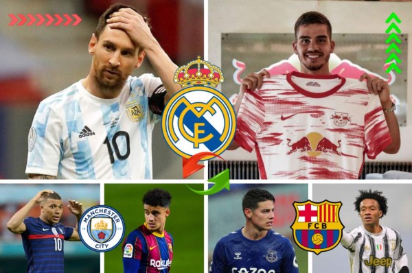 Mercado de fichajes: increíble oferta por Messi, bombazo de James Rodríguez y giro inesperado por Mbappé&nbsp;&nbsp;