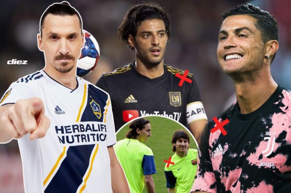 Carlos Vela y las otras figuras que fueron despreciadas por Zlatan Ibrahimovic