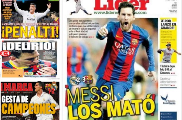 'Gana la guerra del gol': Las mejores portadas que se han hecho del duelo Messi vs Cristiano a lo largo de los años
