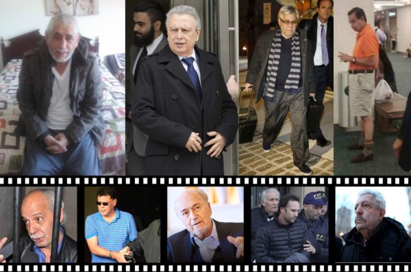 De los lujos a la ruina... Los demacrados rostros de los acusados de corrupción del Fifagate