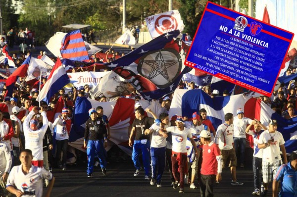La Ultra Fiel quiere paz previo al clásico entre Olimpia y Motagua