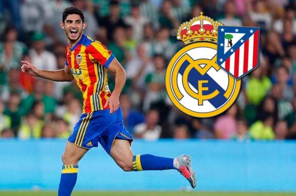 Goncalo Guedes ni se inmuta por el interés del Real Madrid y Alético