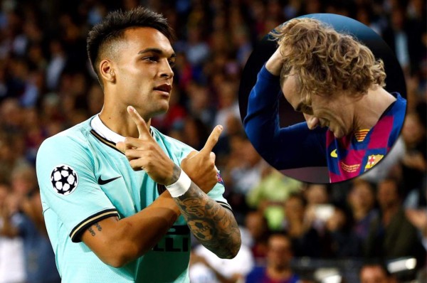 Griezmann serviría al Barcelona como moneda de cambio por Lautaro Martínez