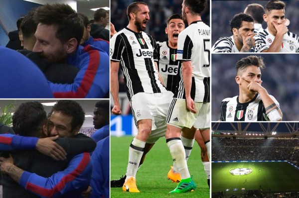 Las imágenes que no se vieron por TV: El saludo de Alves a Messi y Neymar