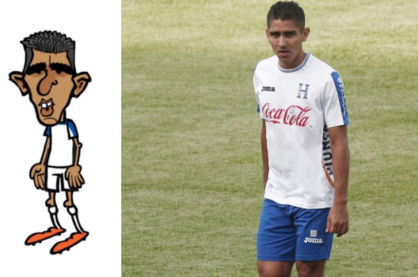 ¡Para morir de risa! Seleccionados de Honduras en cómics ¿se parecen?