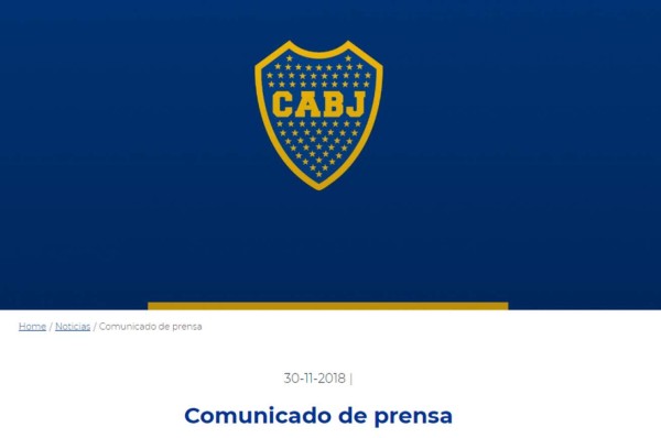Comunicado oficial de Boca: Insisten en ganar los puntos sobre la mesa