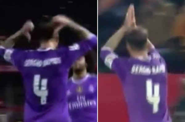 VIDEO: El sufrimiento de Sergio Ramos en el Sánchez Pizjuán