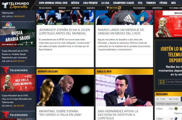 'Guerra Civil' y 'alta traición', titulares de la prensa mundial tras despido de Lopetegui