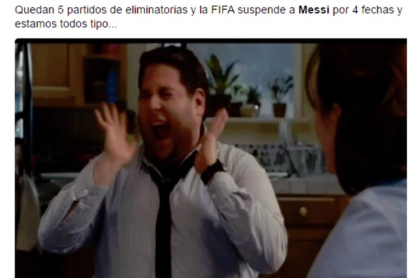 ¡Acribillan a Messi! El argentino es víctima de memes tras la sanción de FIFA