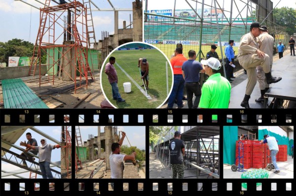 En fotos: El Yankel se viste de gala y así recibirá su primera Gran Final de Honduras