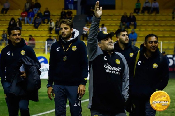 Dorados de Maradona avanza en cuartos de final de Copa tras eliminar al Atlas de Cristian Cálix