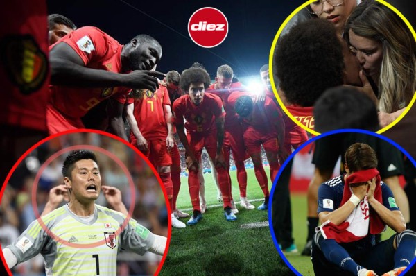 NO SE VIO EN TV: Besote en las gradas y el llanto de Japón tras quedar fuera de Rusia 2018