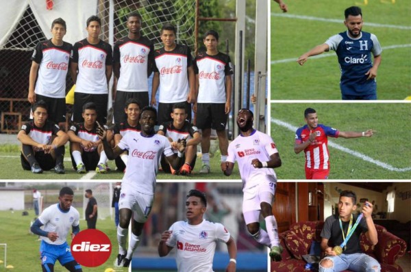 Edwin Rodríguez y los 'niños maravillas' destacados de las reservas del Olimpia en la última generación