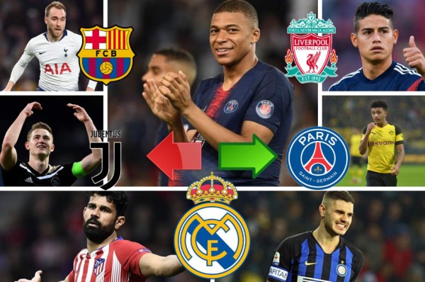 FICHAJES: Estrella del Real Madrid está fuera, Barcelona ficha y Mbappé es noticia