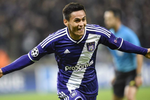 Lamentable noticia: Andy Najar se vuelve a lesionar con el Anderlecht