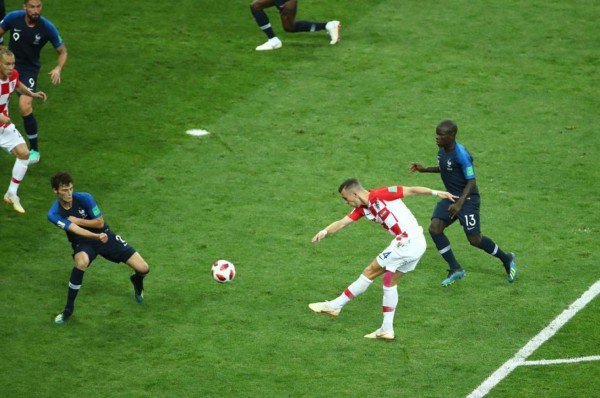 El golazo de Ivan Perisić para Croacia en la final del Mundial ante Francia