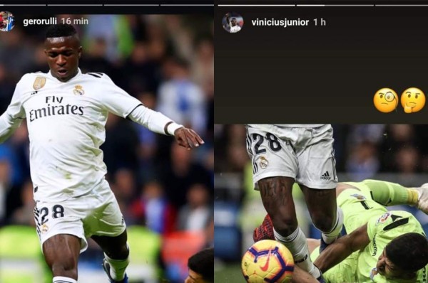 Las indirectas entre Gerónimo Rulli y Viniciuis Jr. en redes por la polémica falta