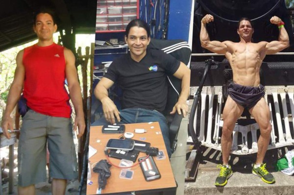 Geovanni García, hombre que ingresó al fisicoculturismo para bajar de peso y hoy está en el cielo