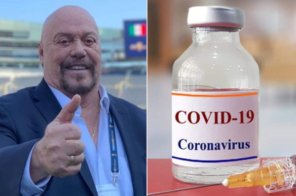 ''El Perro'' Bermúdez presume de estar vacunado contra el Covid-19, le llueven duras críticas y responde