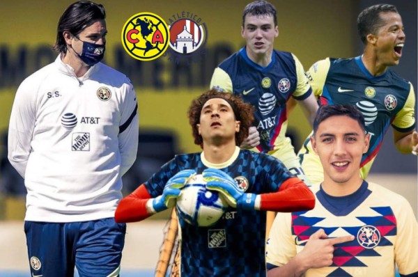 ¿Misma táctica que en Real Madrid? Alineación del América para el debut de Solari en la Liga MX&nbsp;&nbsp;