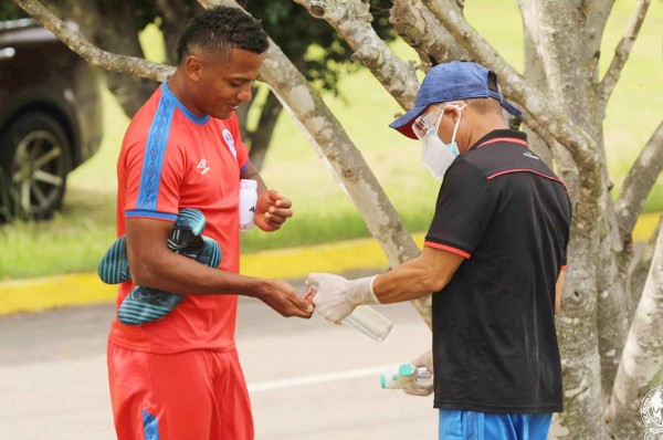 Ever Alvarado: 'No es de jugar bonito, sino celebrar y Motagua lleva cinco títulos en los últimos cinco años'