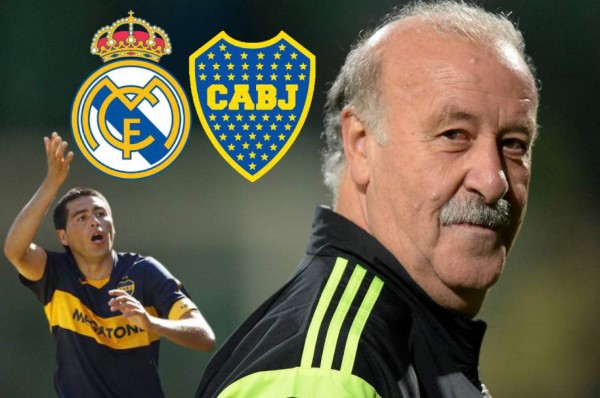 Vicente del Bosque: 'Riquelme podría haber sido una estrella en el Real Madrid'
