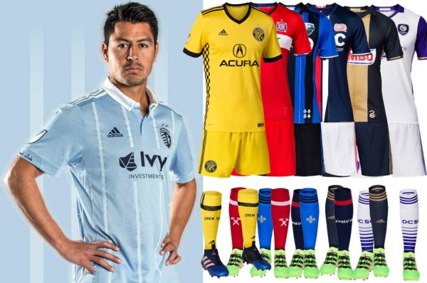 ¡De lujo! Así vestirán los hondureños de la MLS para la temporada 2017