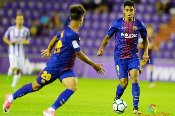 Choco Lozano entró de cambio y el Barcelona B pierde ante Rayo Vallecano