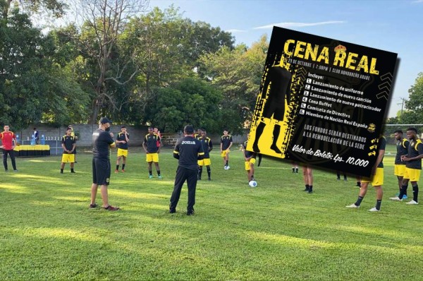 La 'cena real' que Real España prepara para recaudar fondos y remodelar su sede