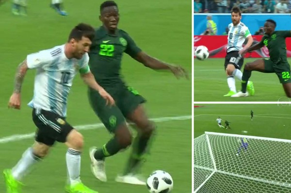 El golazo de Messi con el que se estrenó en el Mundial de Rusia