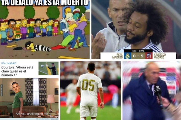 Para morir de risa: Los memes trituran al Real Madrid por la humillante goleada ante el Atlético