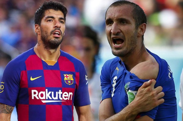 La inesperada frase de Chiellini sobre el mordisco de Suárez: ''Yo también puedo ser un gran hijo de...''