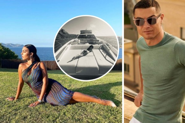 Cristiano Ronaldo se rinde a Georgina Rodríguez y el 'colado' en las nuevas fotos de las vacaciones de CR7