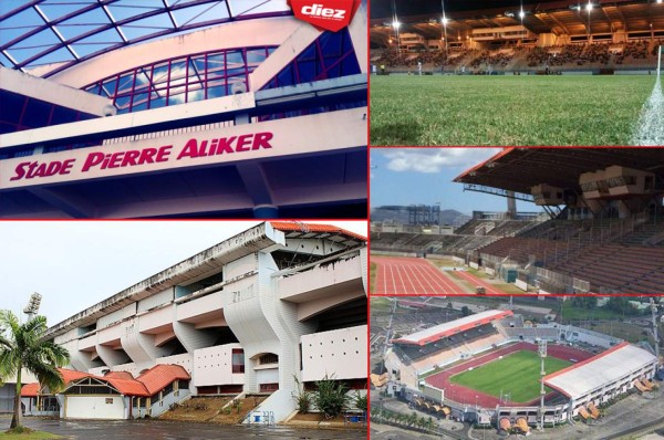 El bonito y pequeño estadio en el que Martinica recibirá a Honduras en Liga Naciones
