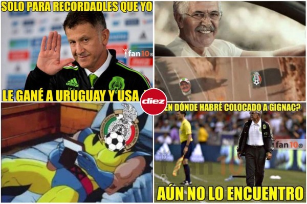 Los memes se burlan de México tras perder ante Estados Unidos