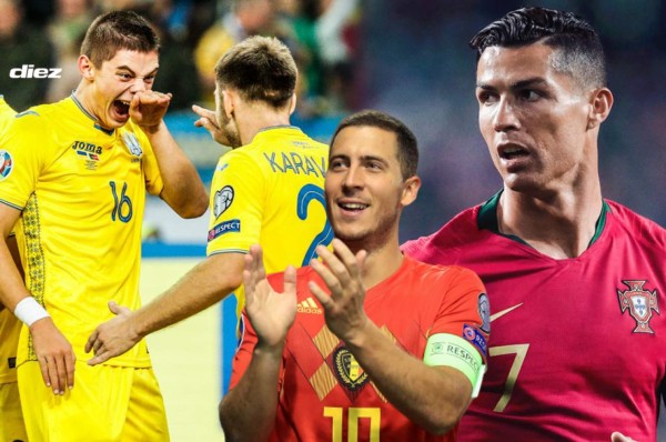 La selecciones que ya están clasificadas y eliminadas de la Eurocopa 2020