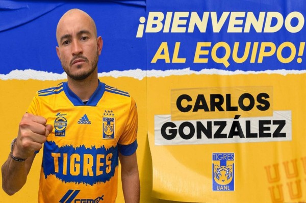 Tigres oficializa al paraguayo Carlos González como nuevo refuerzo para el Guard1anes 2021