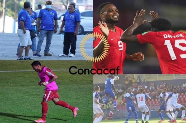 Los aficionados afuera del Cuscatlán, el cubano que llegó casi al entretiempo y la celebración de Alphonso Davies